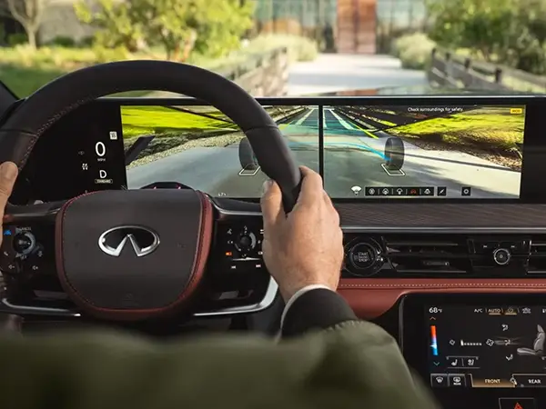 2026 INFINITI QX80 dash