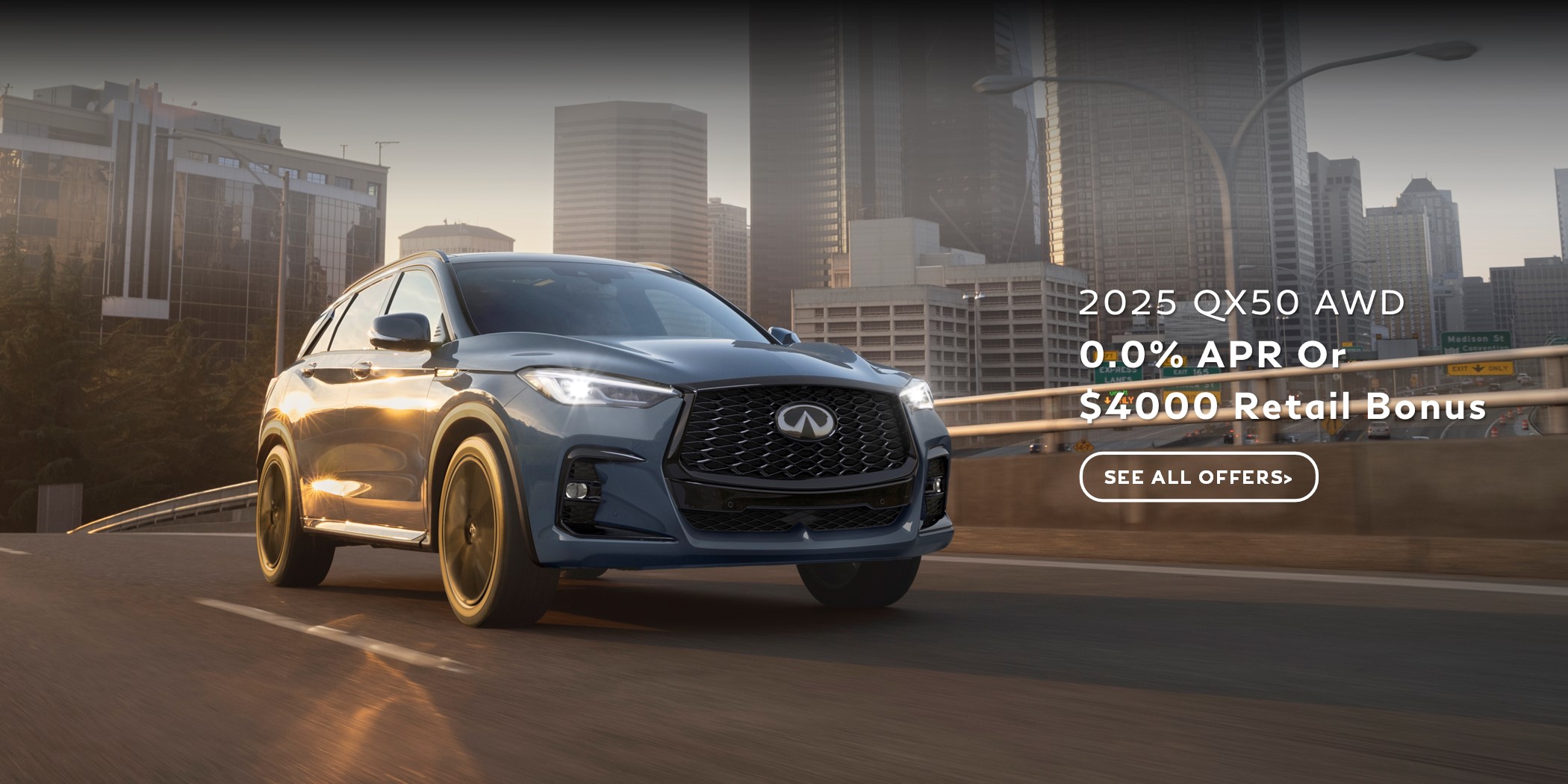 Infiniti QX50 Special APR Finance Purchase Deal