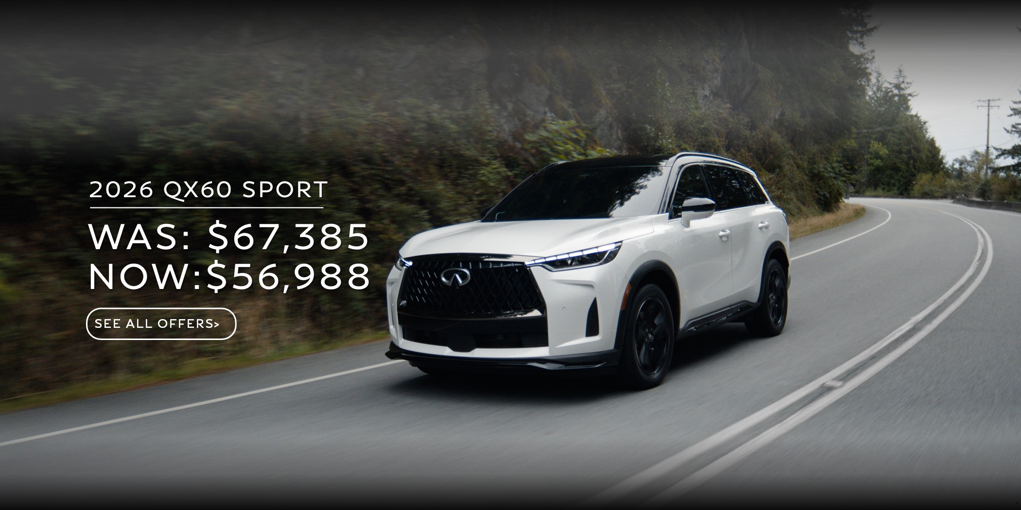 Infiniti QX60 Special Offer Deal