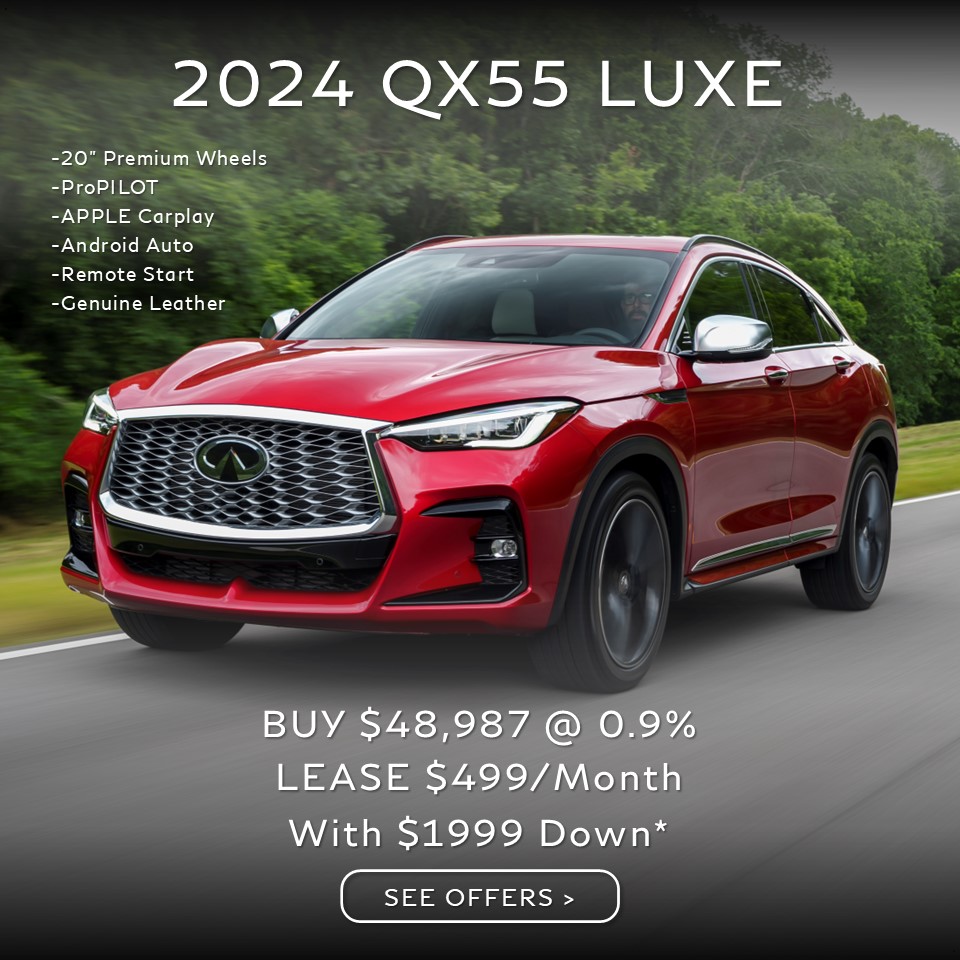 Infiniti QX55 Special Lease and Purchase Deal