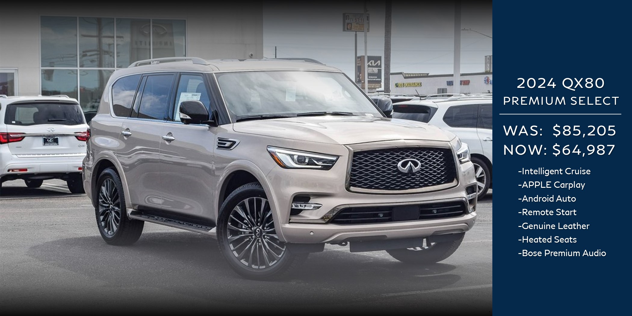 Infiniti QX80 Special Purchase Offer