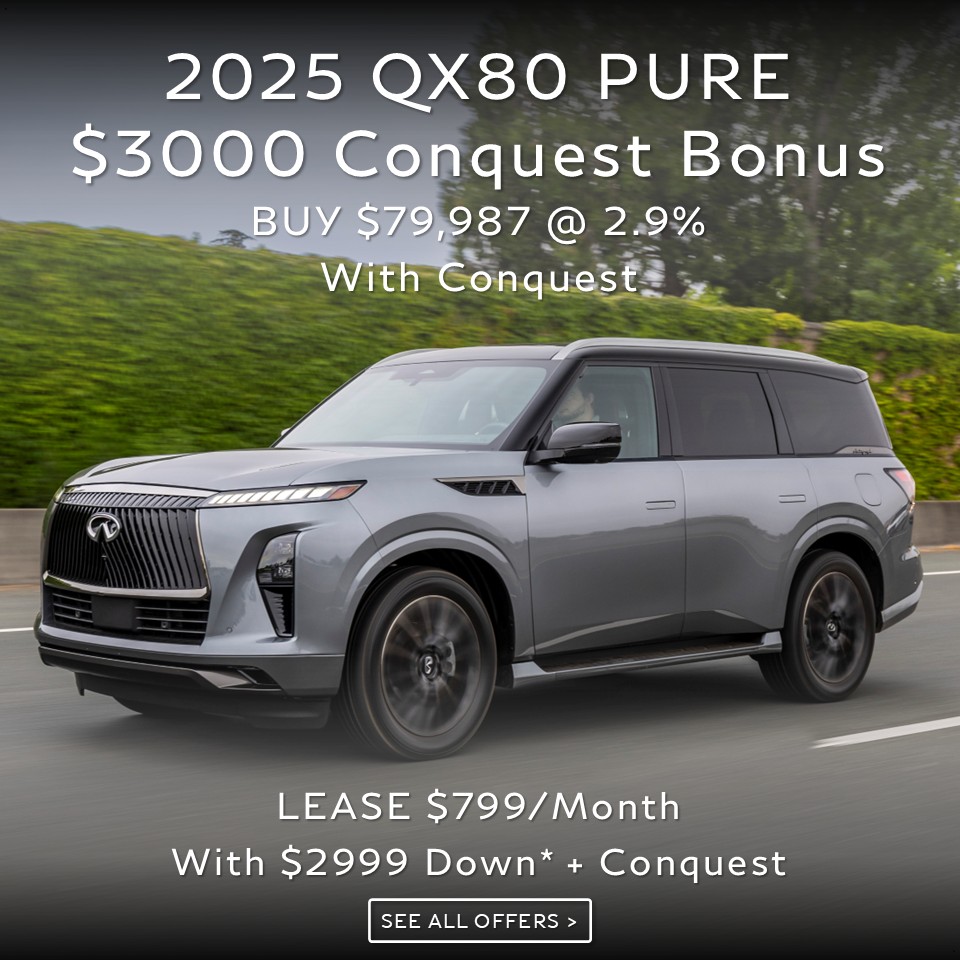 Infiniti QX80 Special Lease and Purchase Offer Deal