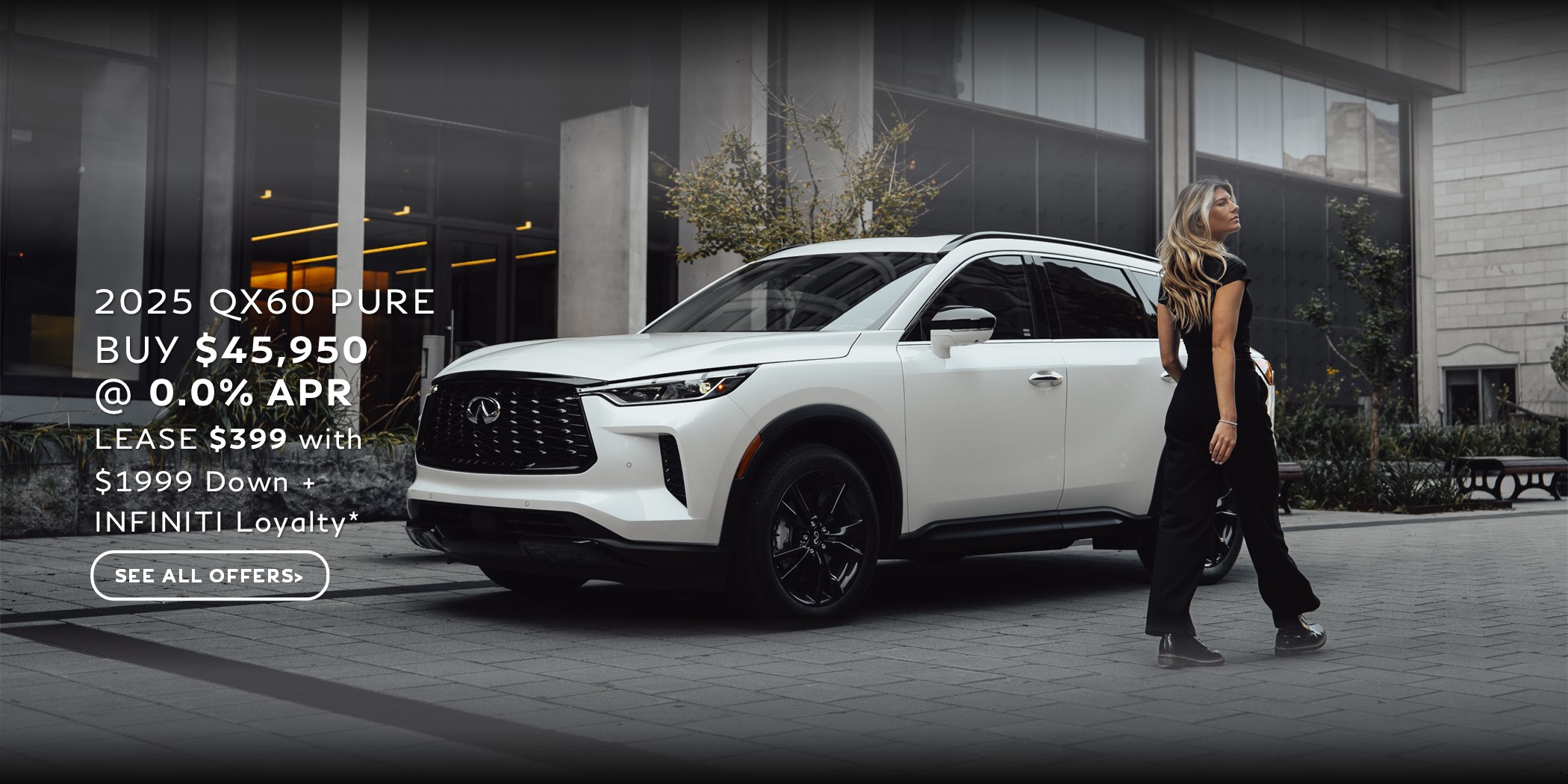 2025 Infiniti QX60 Special Lease and Special APR Finance Purchase Deal Offer