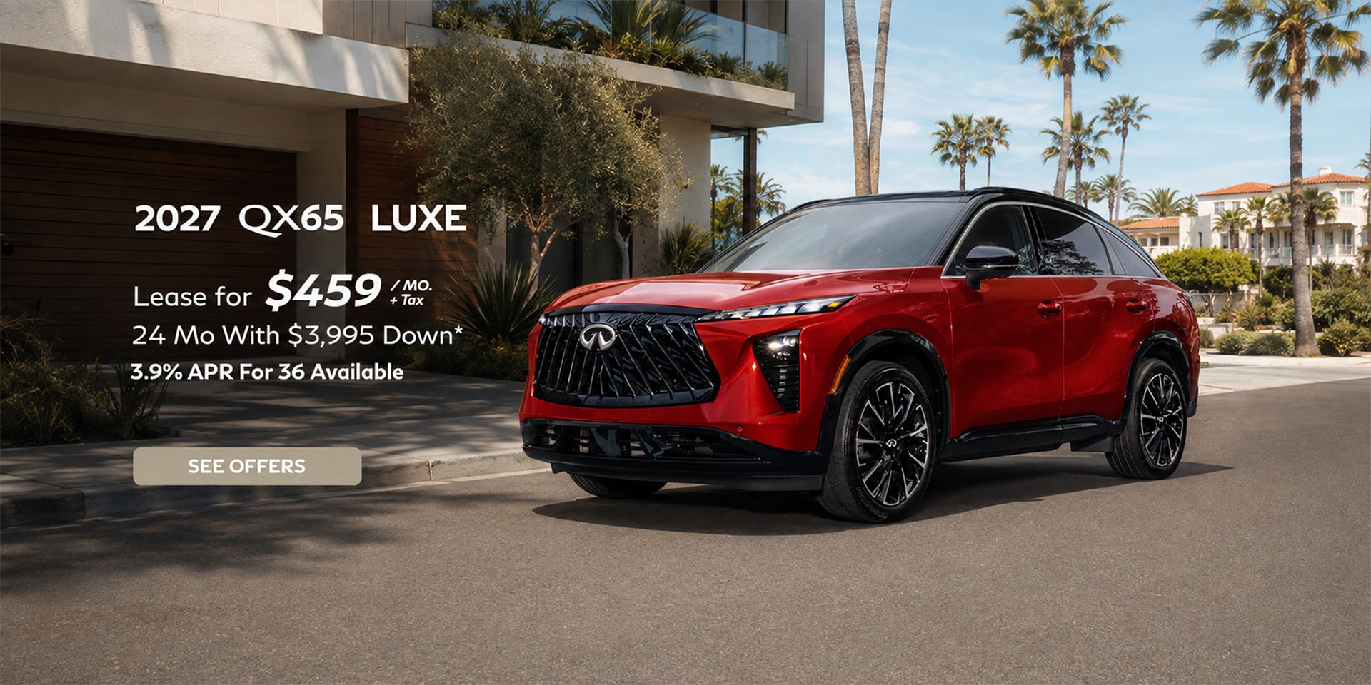 New Infiniti QX60 Lease Special
