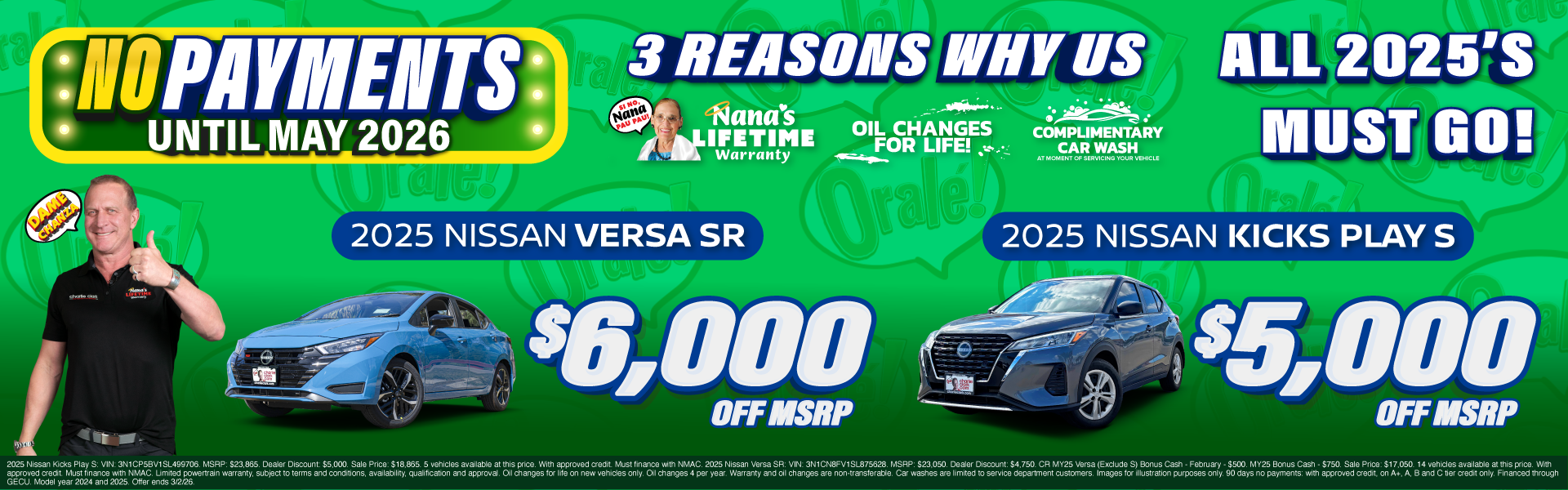 Versa/Kicks Play versa/kicks