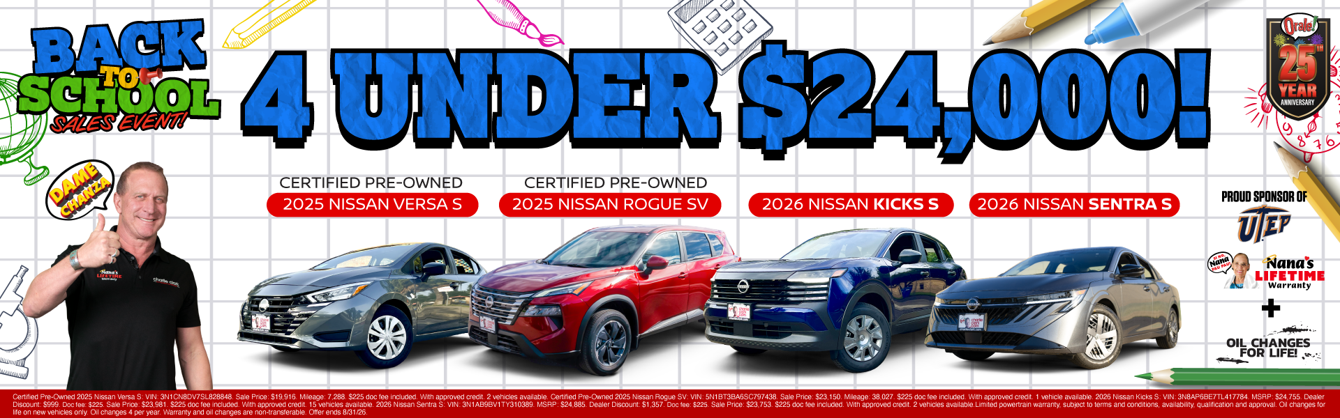 Back to School - 4 under $24k