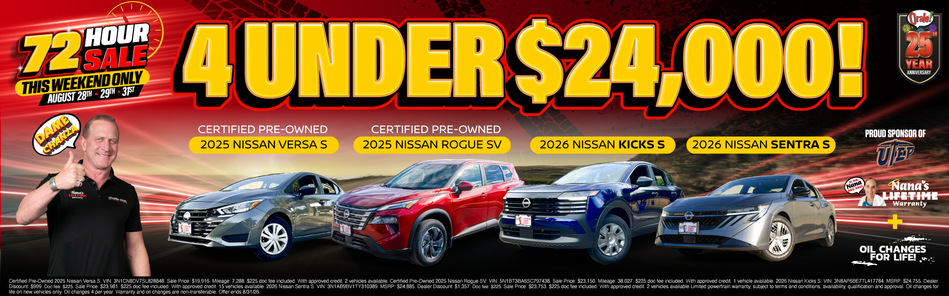 4 under 24k