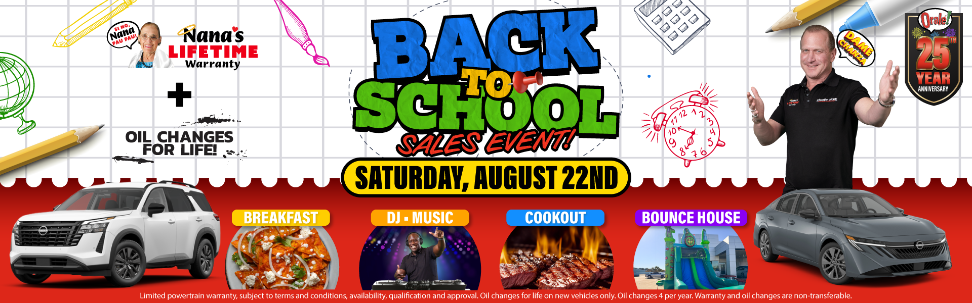Back to School Event