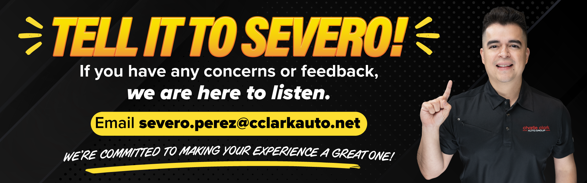 tell it to severo