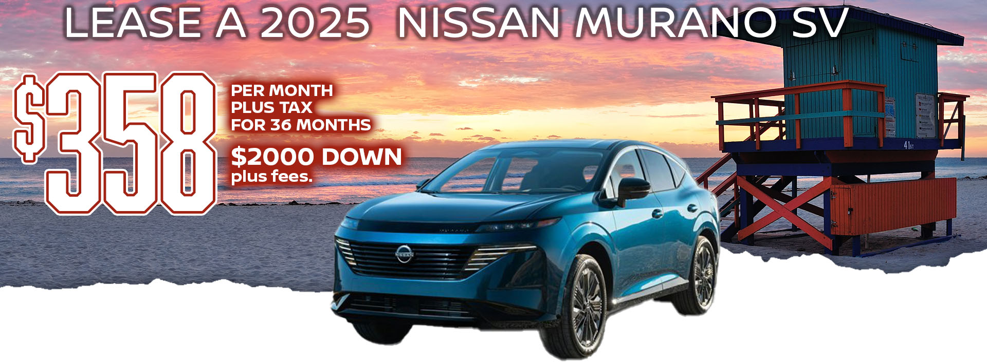 murano 358 a month