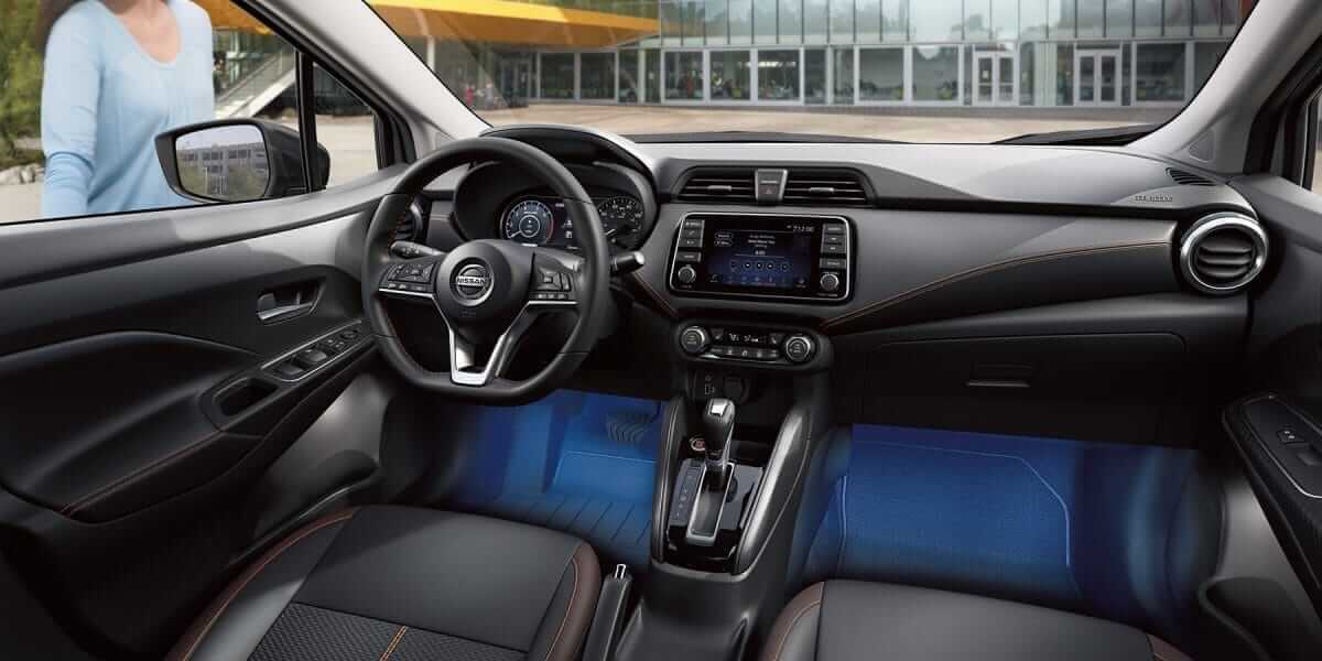 2020 Nissan Versa best in class front legroom
