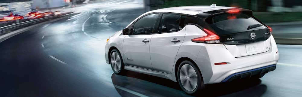 2020 Nissan Leaf electric vehicle aerodynamic exterior styling