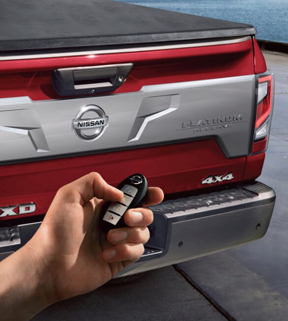 2021 Nissan Titan Remote Engine Start System with Intelligent Climate Control