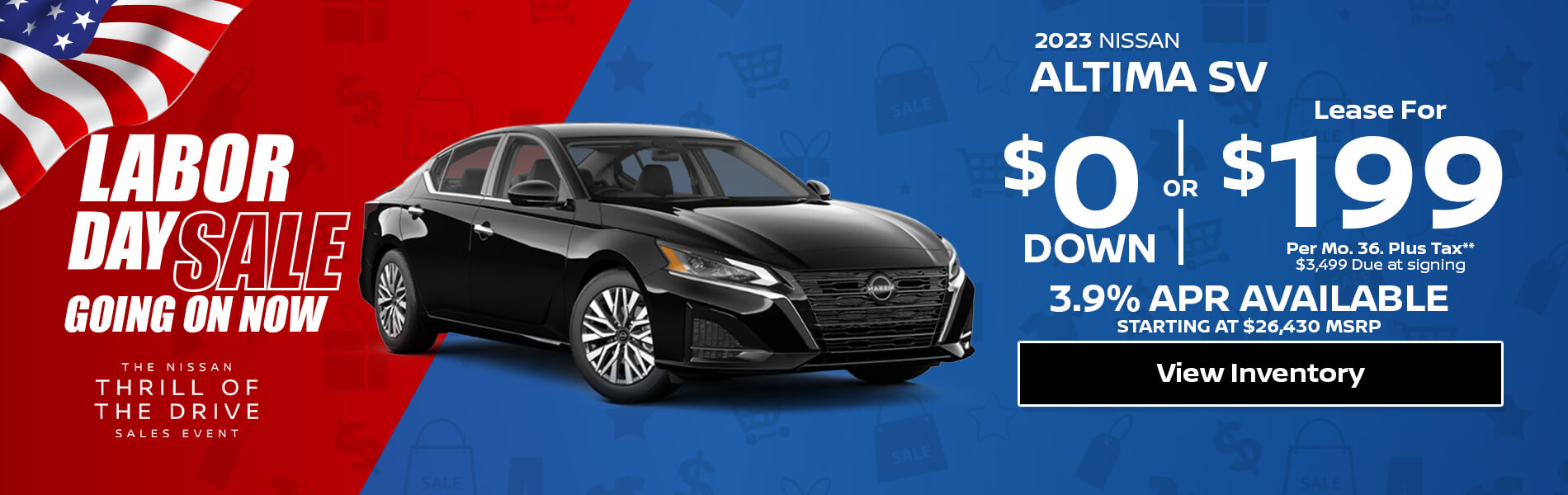 nissan altima financing offers