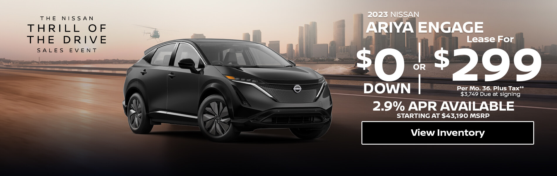 2023 nissan rogue sv lease