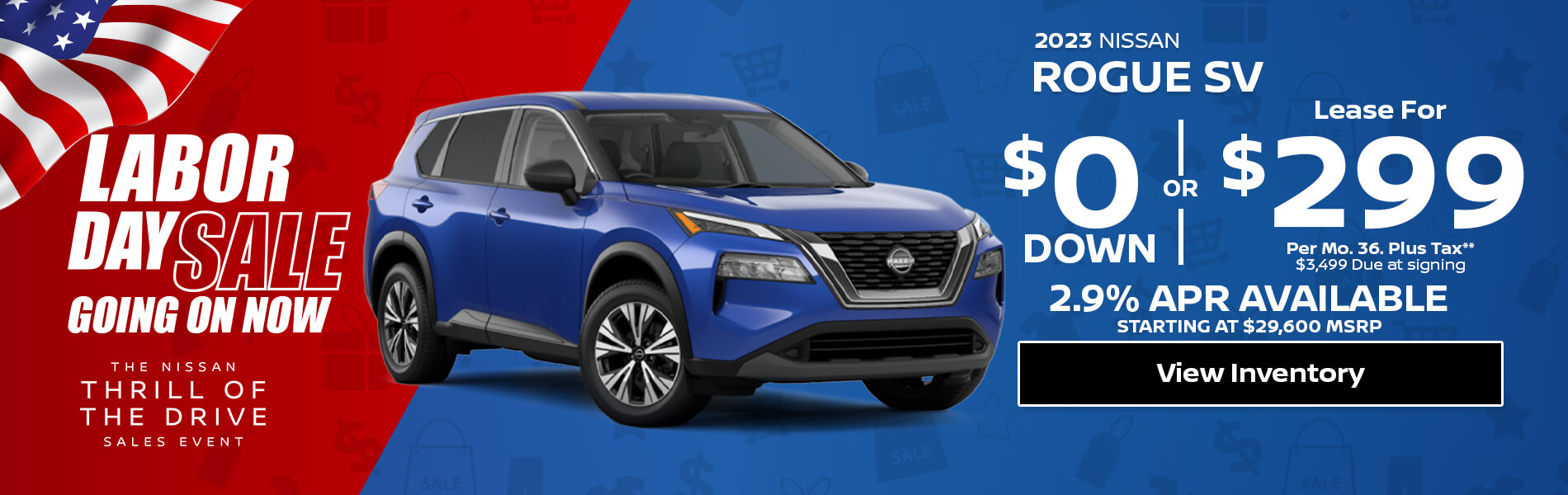 nissan rogue lease offers