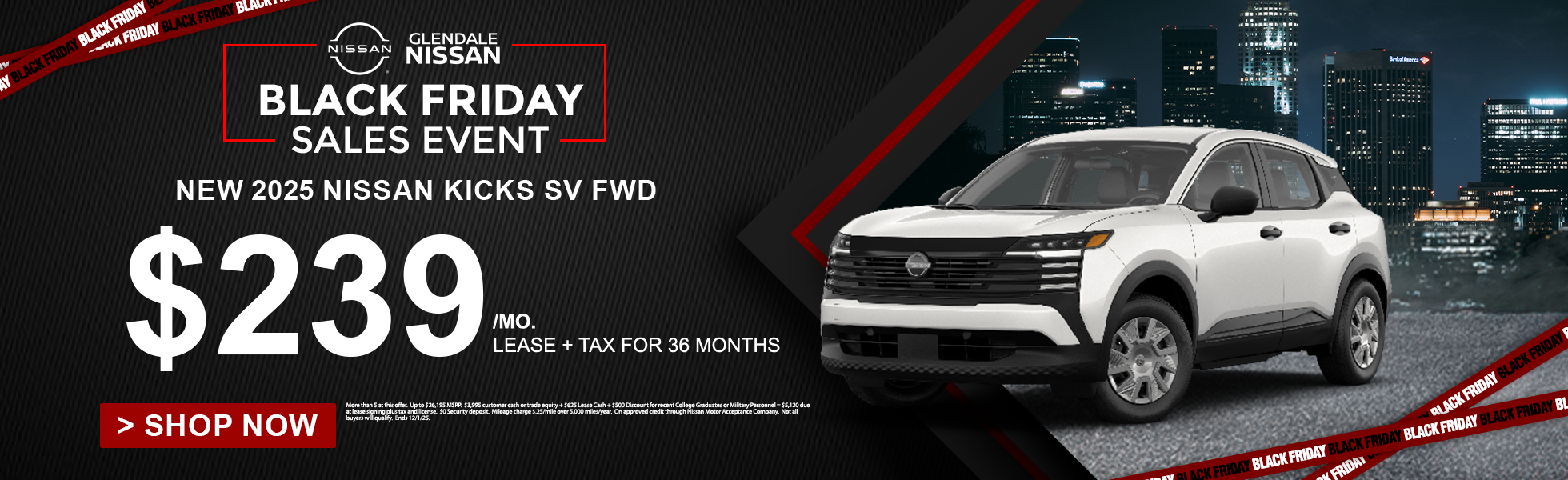 GenMotive - Kicks Nissan Black Friday Sale