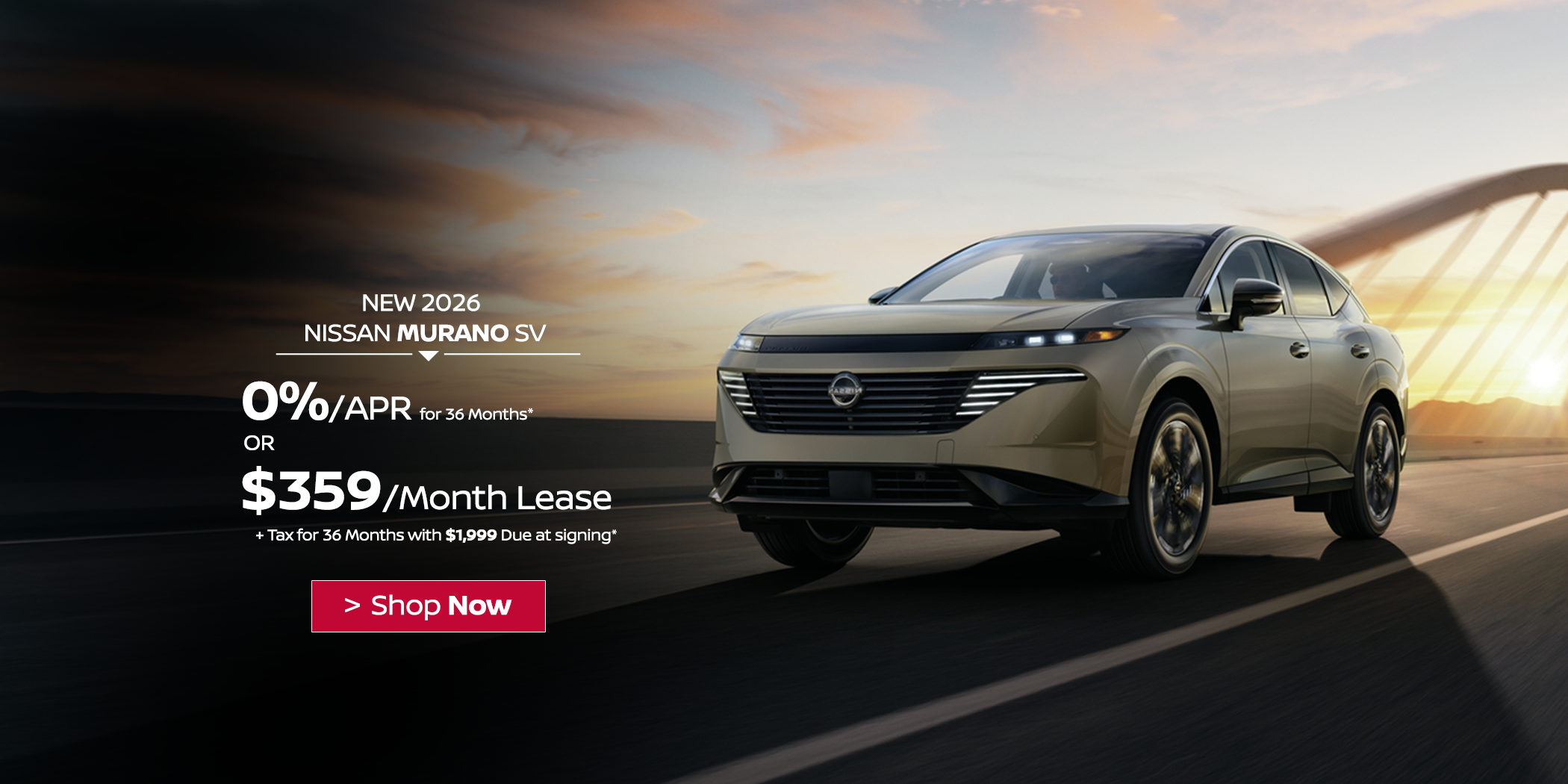 2026 Nissan Glendale Lease offer