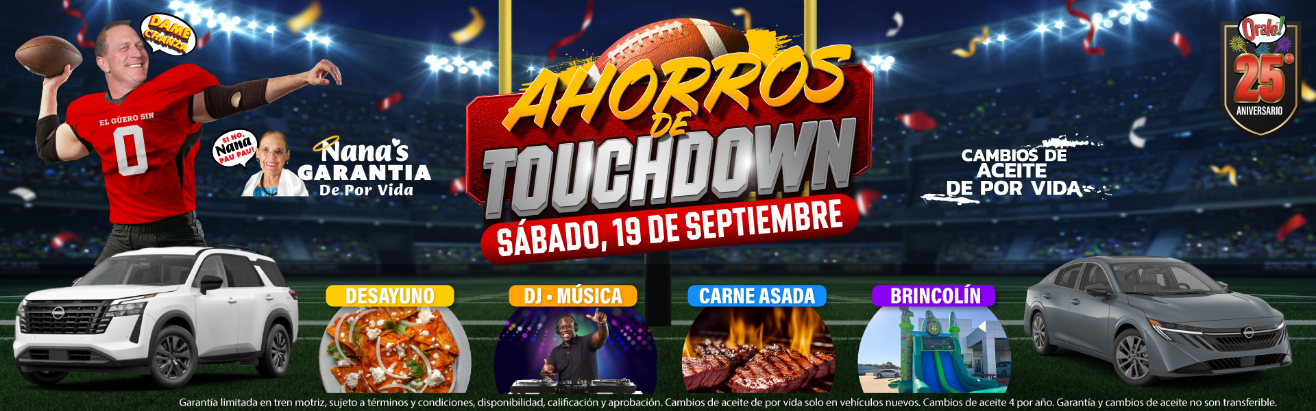 Touchdown Savings