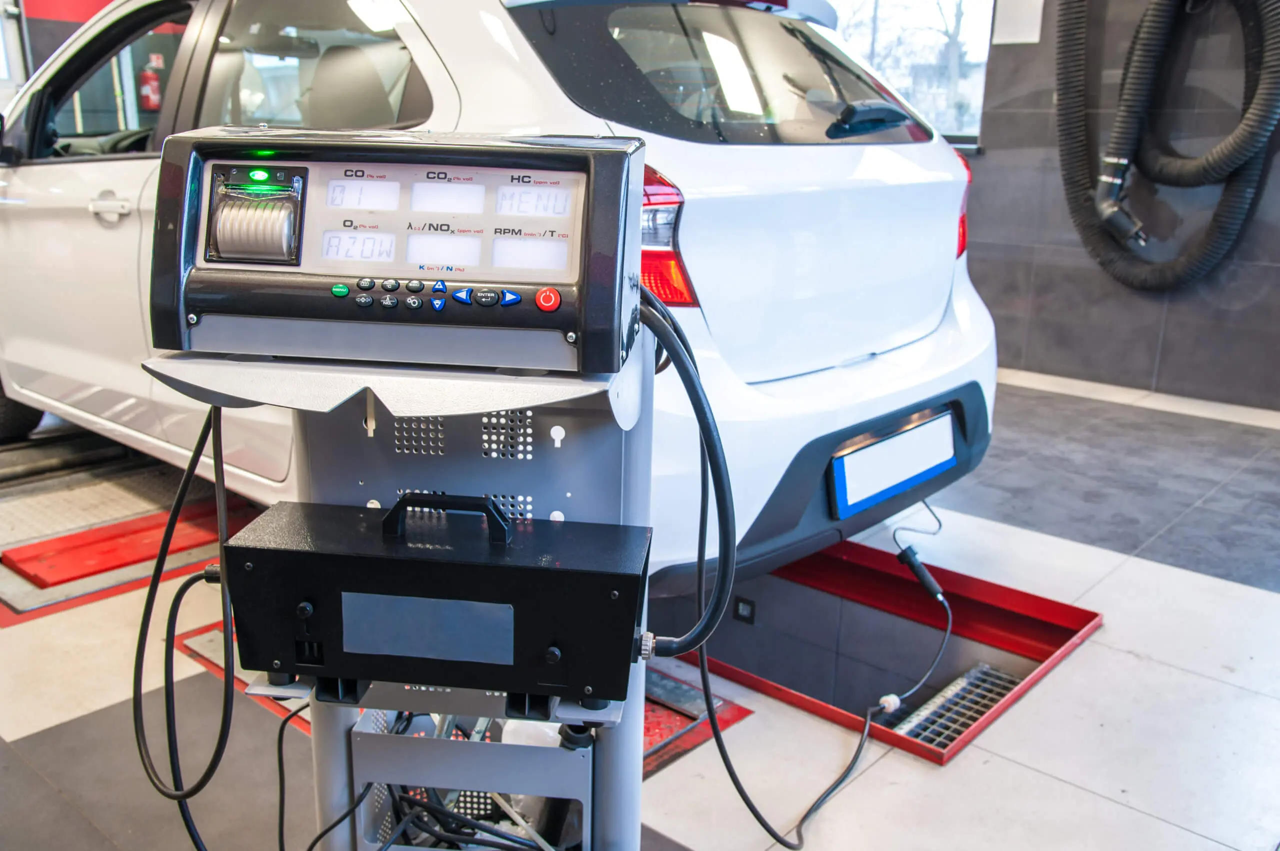 SMOG CHECK WITH ELECTRONIC CERTIFICATE