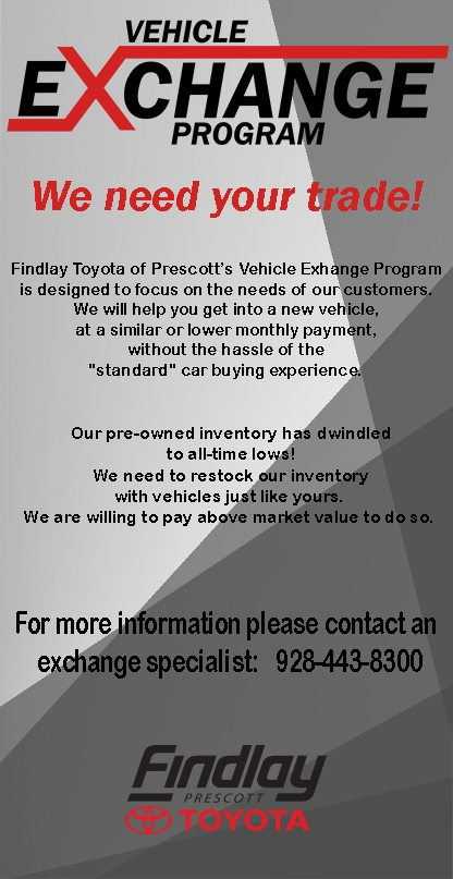 Vehicle Exchange program