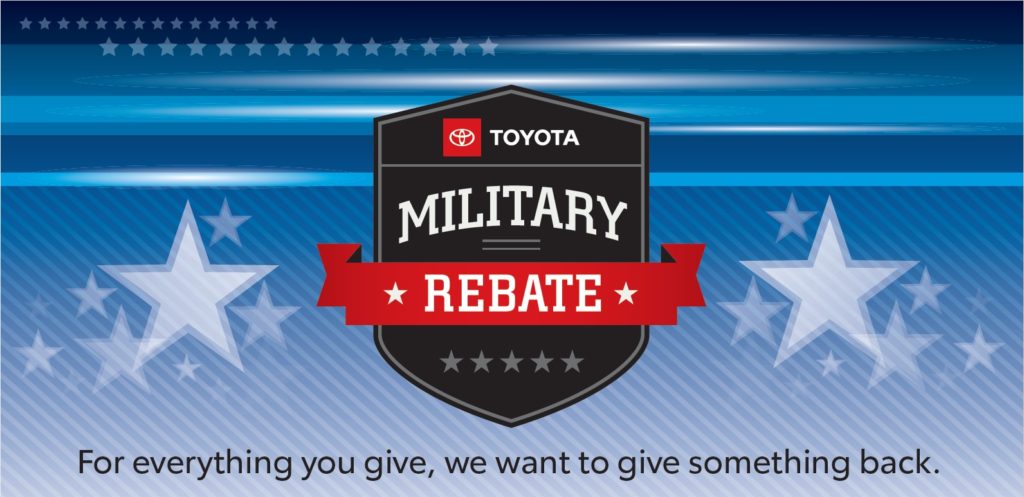 Toyota Military Rebate