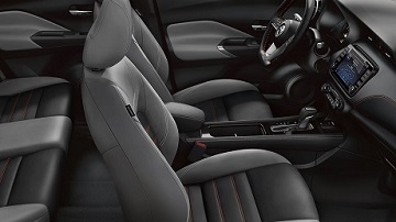 Interior appearance of the 2021 Nissan Kicks available at Rock Hill Nissan