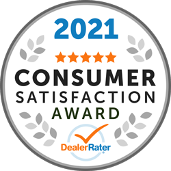 2021 Consumer Satisfaction Award