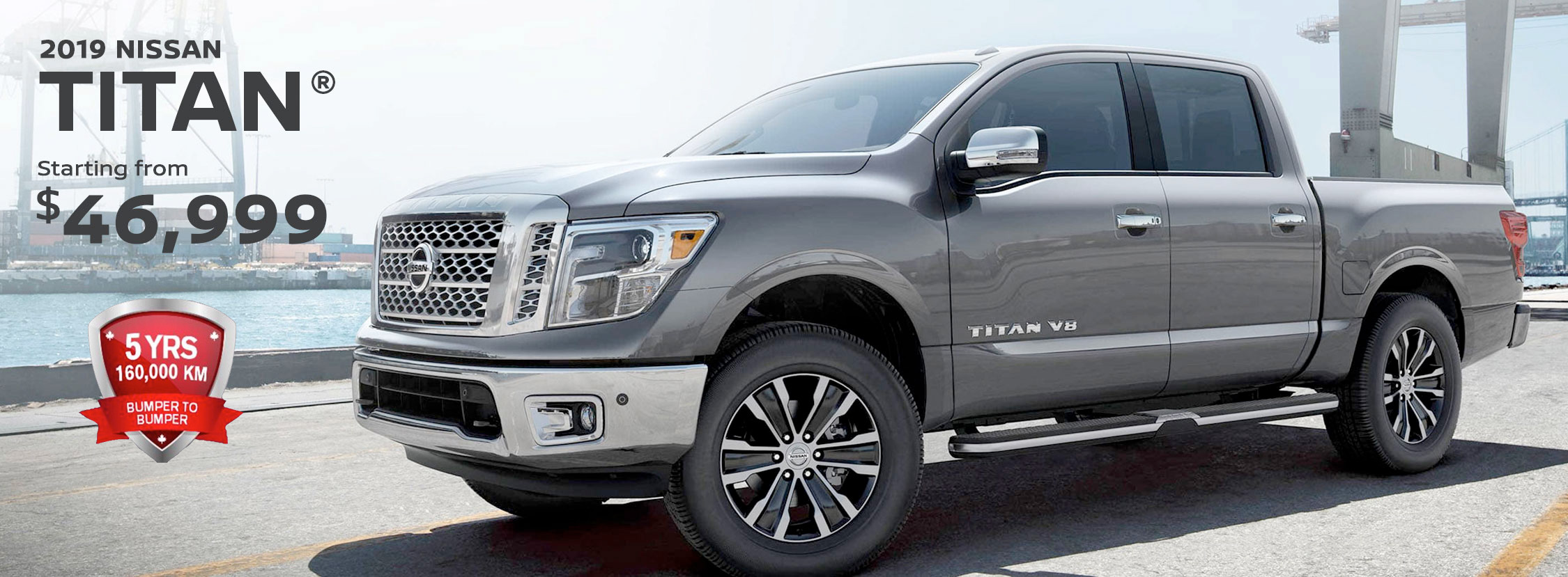 2019 Nissan Titan Starting from $46,999