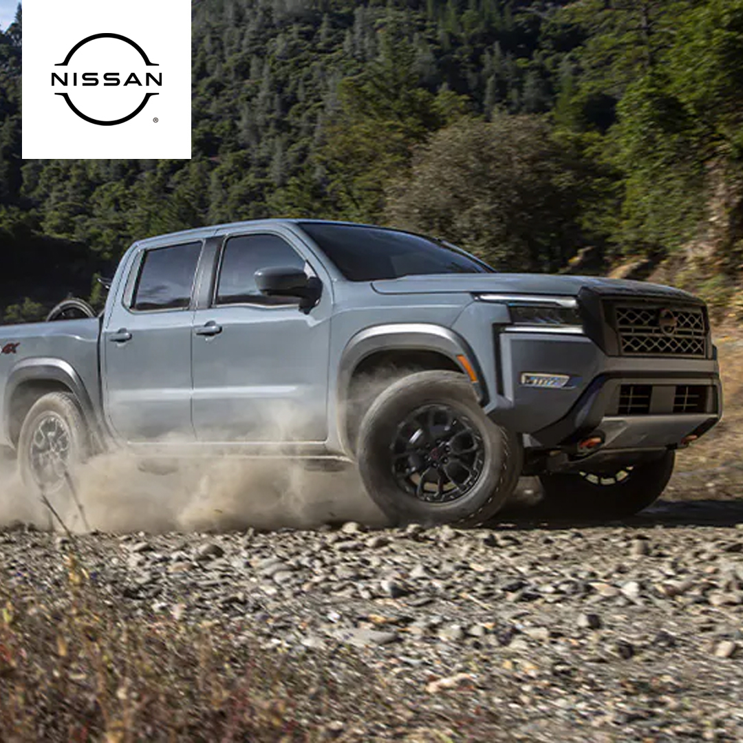 2024 Nissan Frontier Driving on Dirt