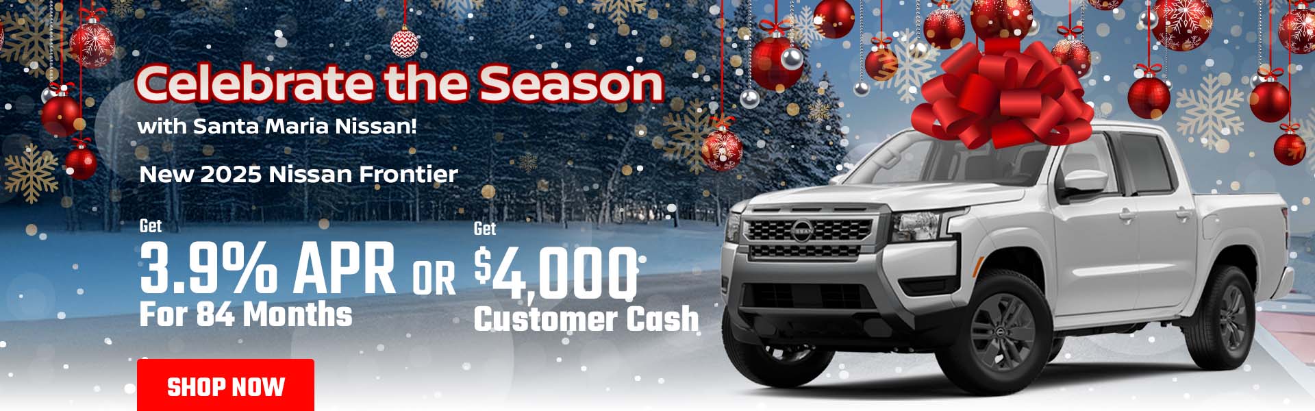 2025 Nissan Frontier APR offer