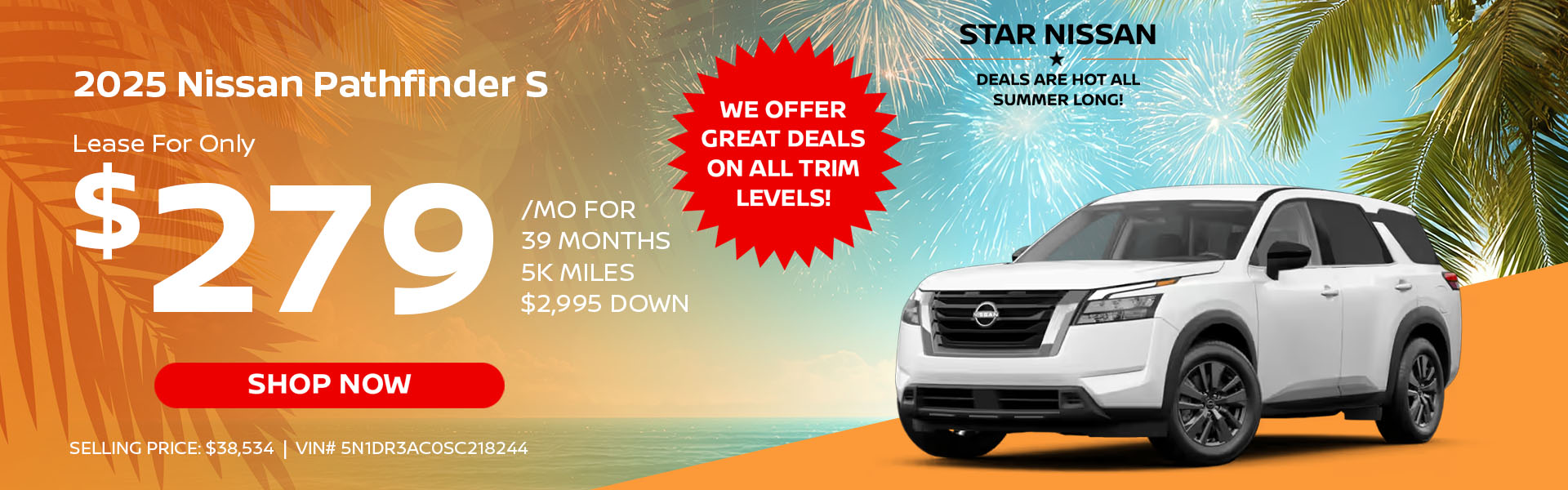 Pathfinder Offer pathfinder lease hp