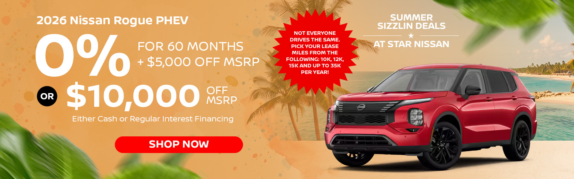 Updated Rogue PHEV offer
