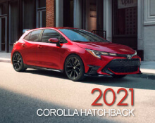 2021 Toyota corolla hatchback