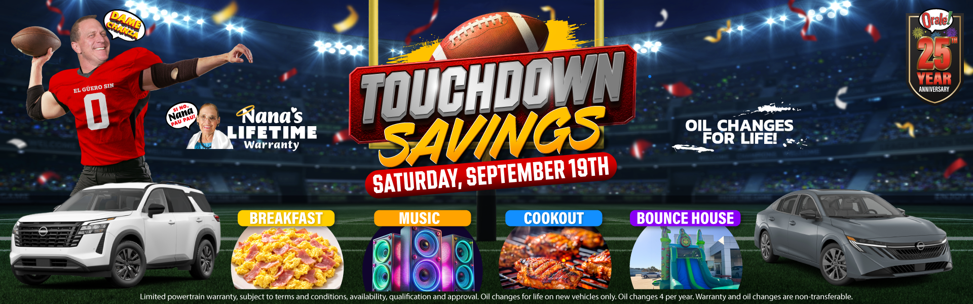 Touchdown Savings