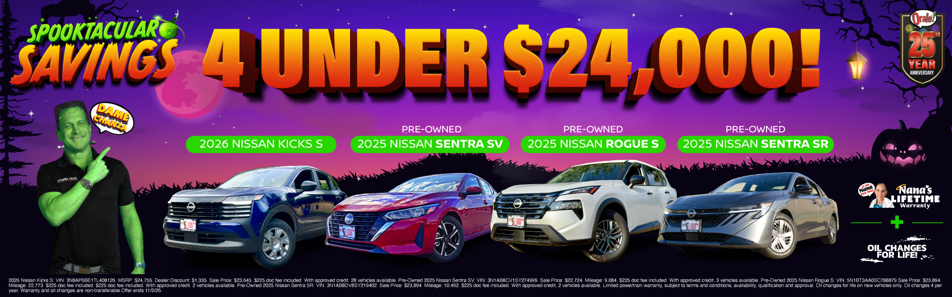 4 under 24k