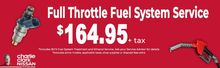 FULL THROTTLE FUEL SYSTEM SERVICE