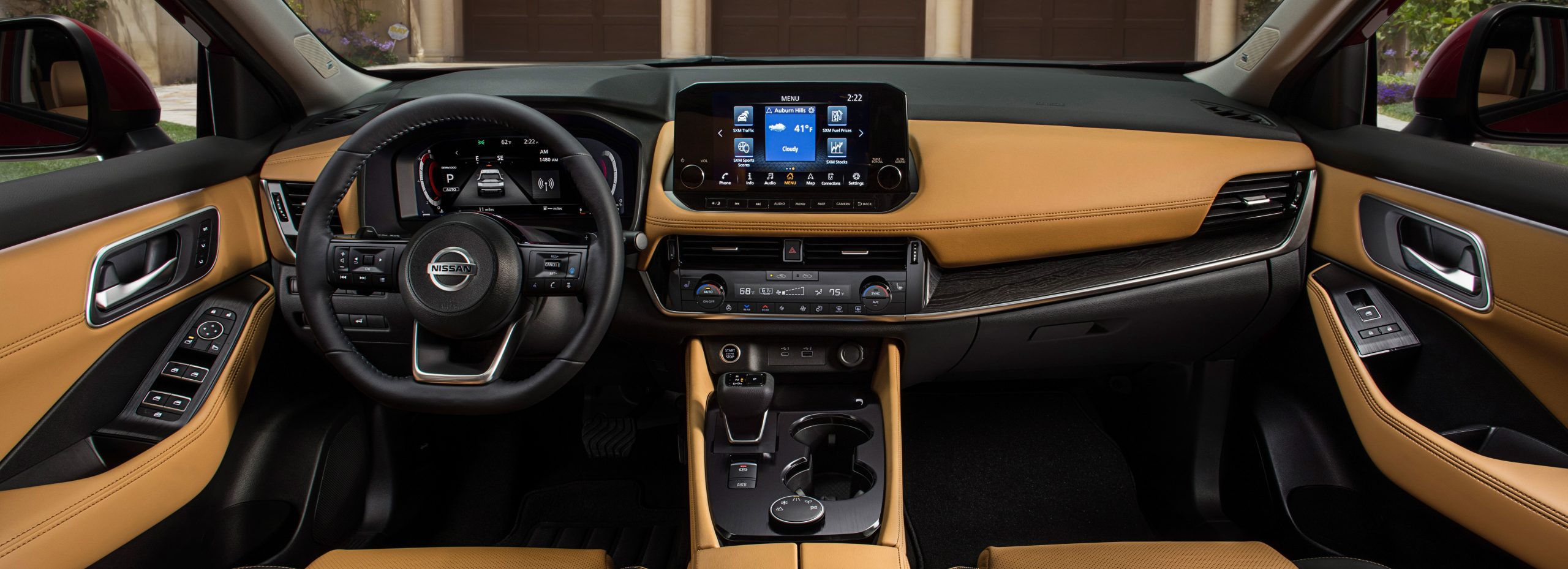 nissan rogue interior