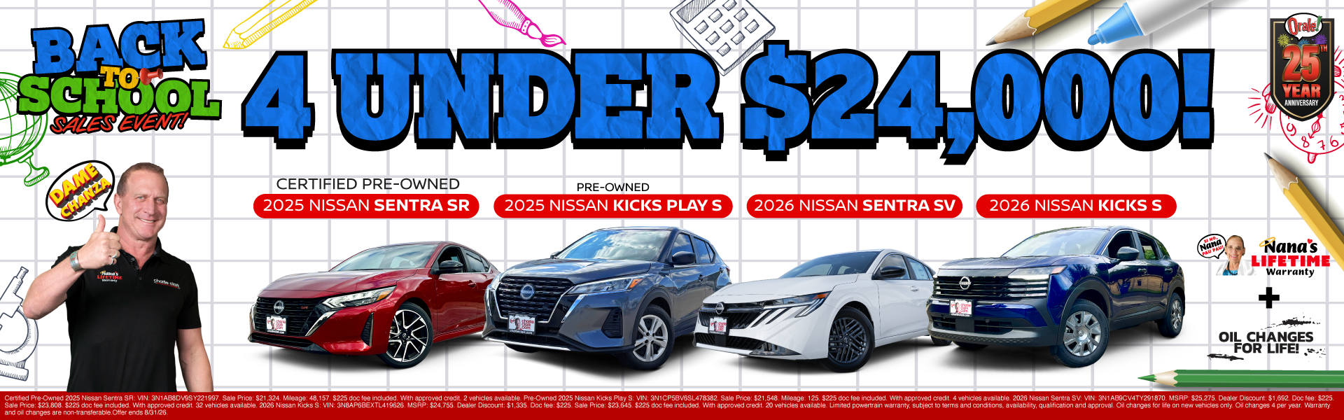 Back to School - 4 under $24k