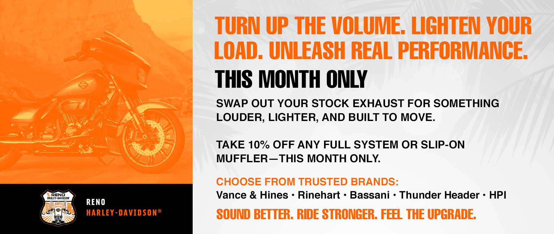 exhaust offer