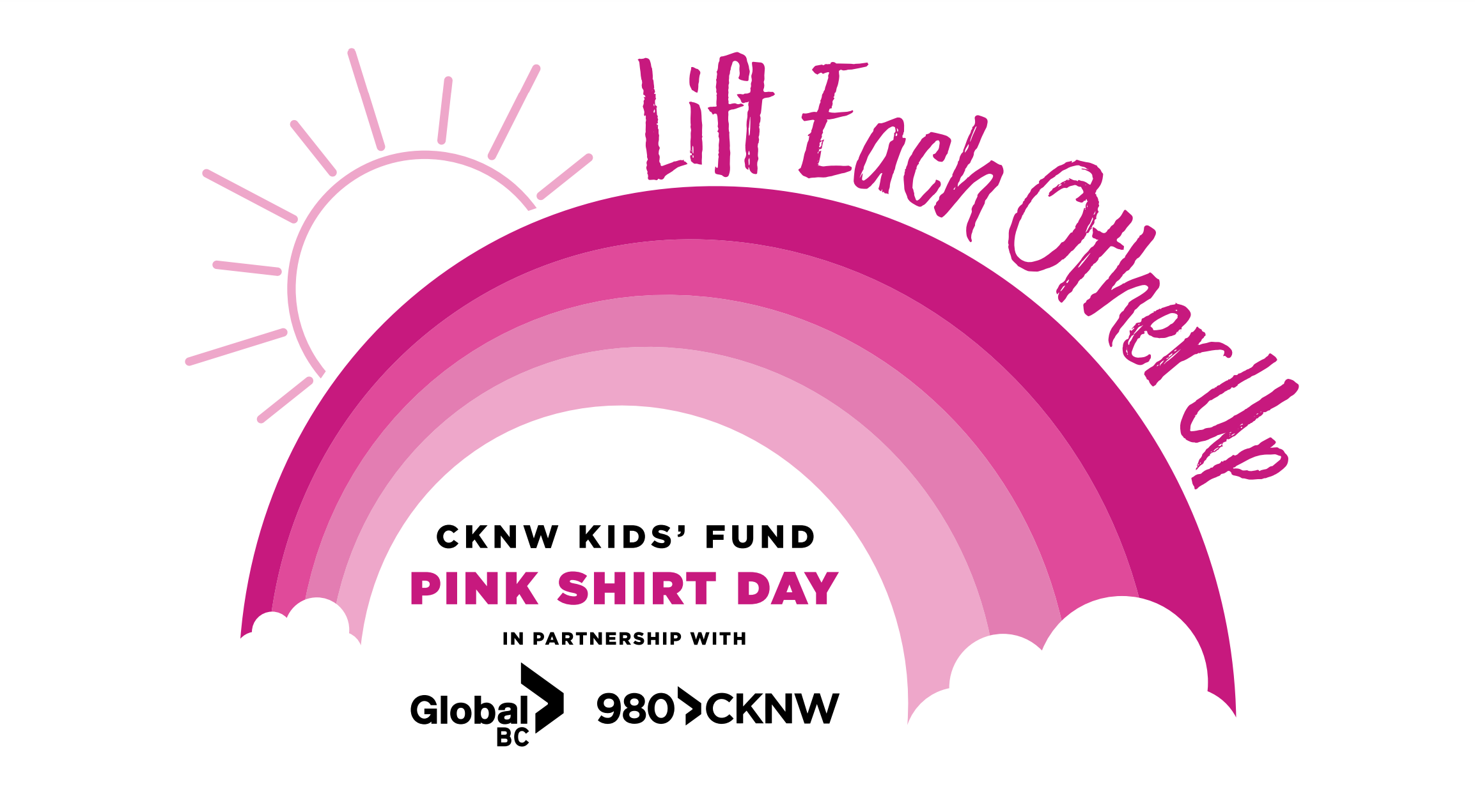 Lift Each Other Up - CKNW KIDS' FUND PINK SHIRT DAY