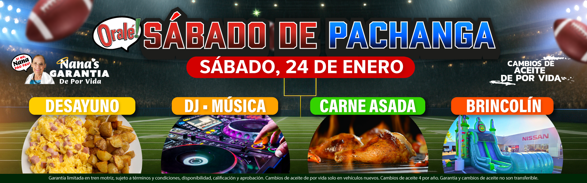 Weekend Event pachanga