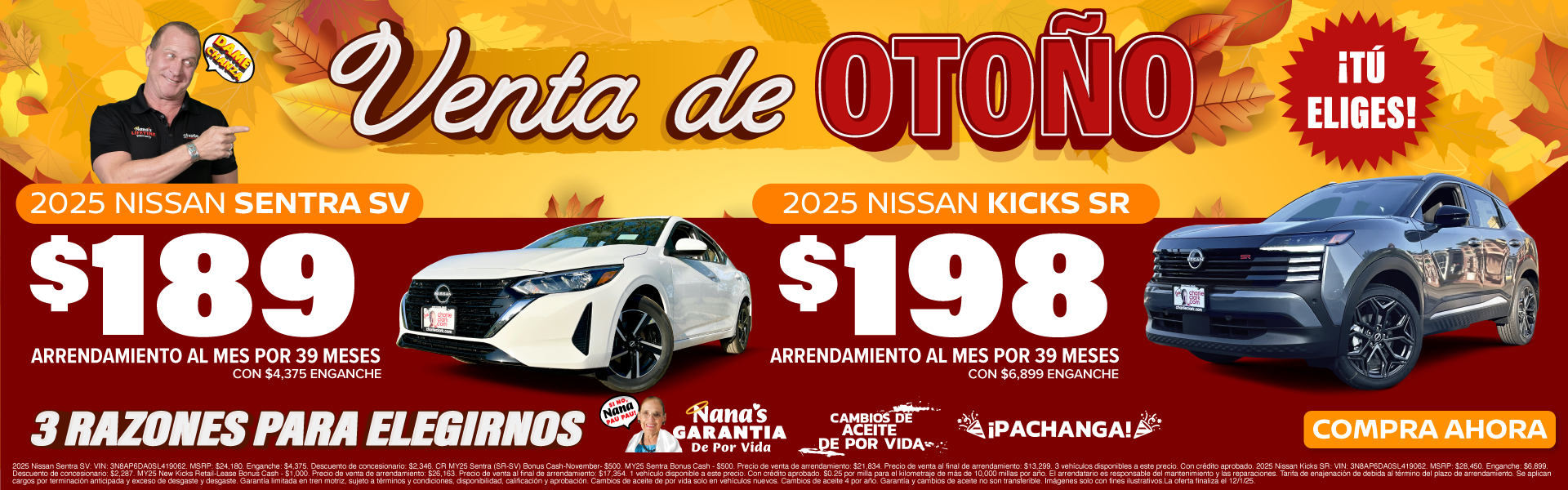 Sentra/Kicks sentra/kicks