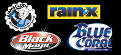 Lammscloth - Rainx - Black Magic - Blue Coral