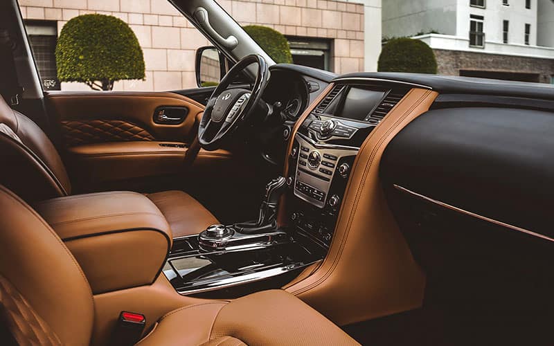 INFINITI QX80 Semi Aniline Leather