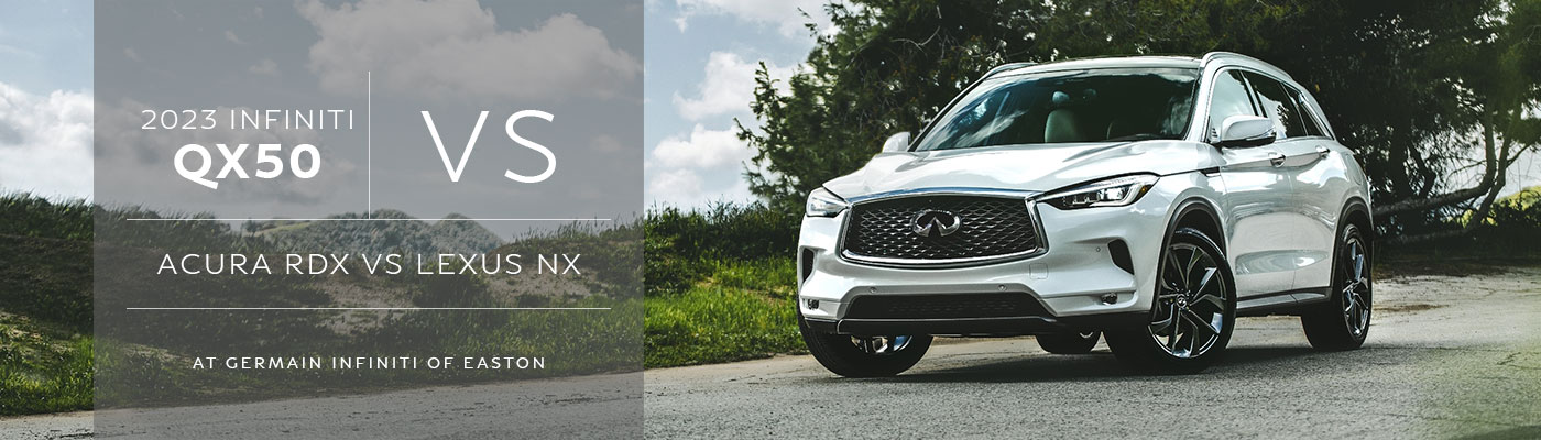 INFINITI QX60 vs Acura MDX vs Lexus GX Comparison at Germain INFINITI of Easton