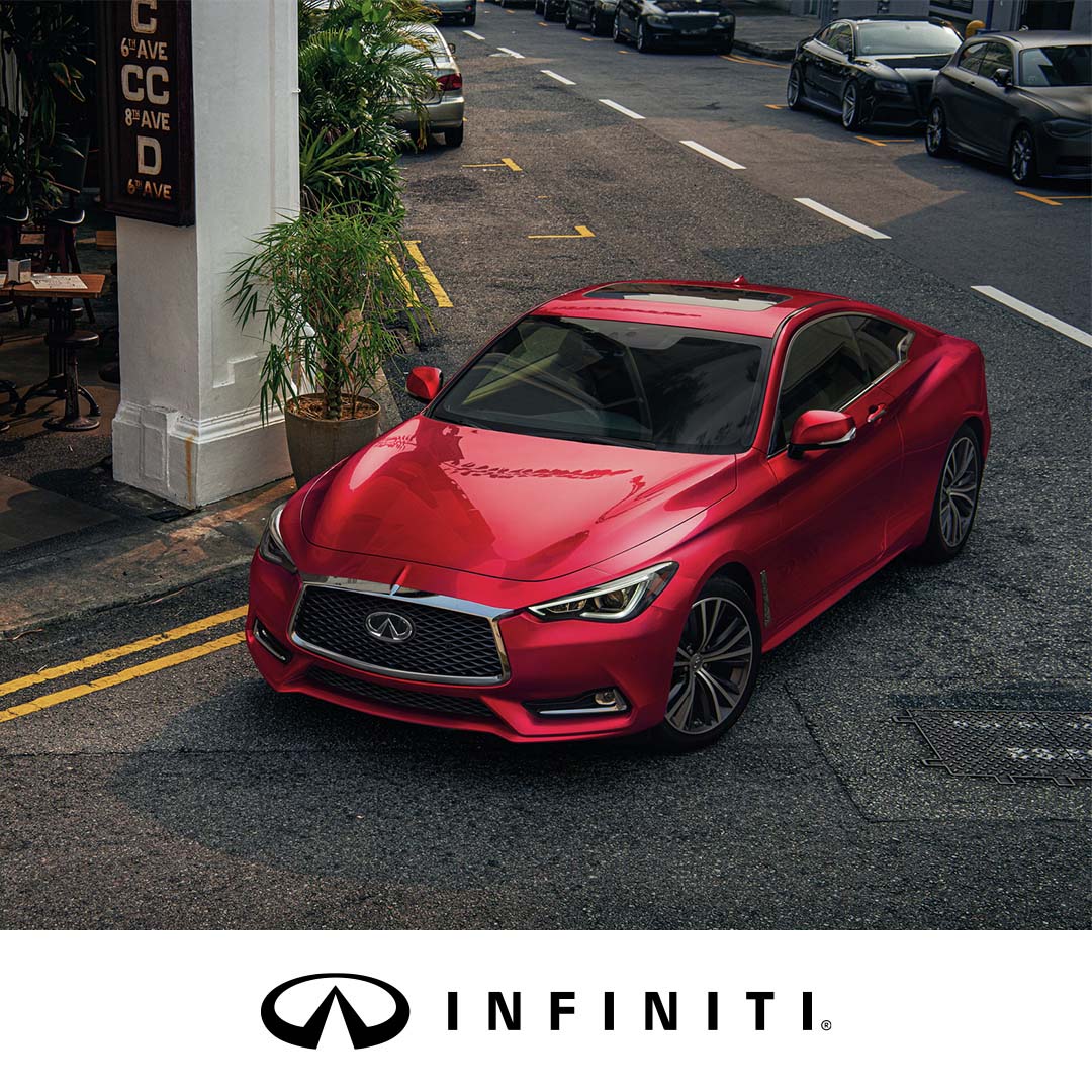 2022 INFINITI Q60 - Front Aerial View