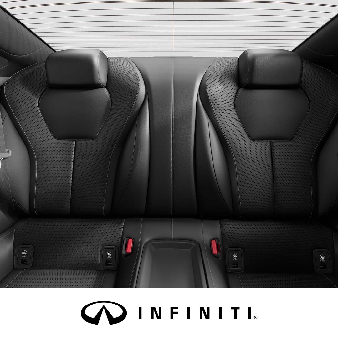 2022 INFINITI Q60 Rear Seating