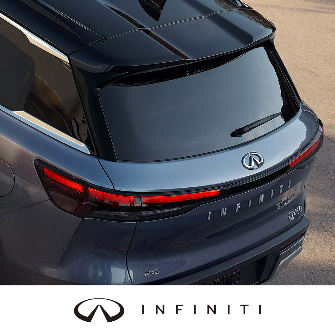 2023 INFINITI QX60 - Rear Hatch Aerial View