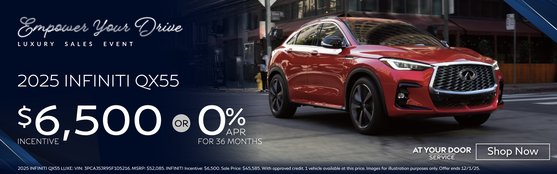 Empower Your Drive QX55 Cash or APR INFINITI-Empower-Your-Drive-Luxury-Sales-Event-QX55